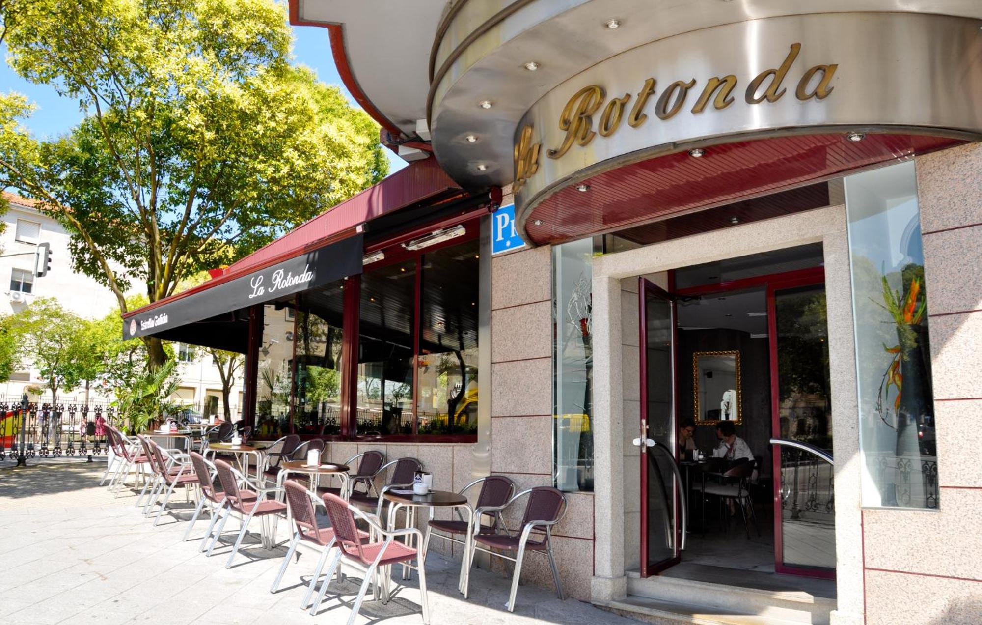 Hostal La Rotonda Ourense Zewnętrze zdjęcie